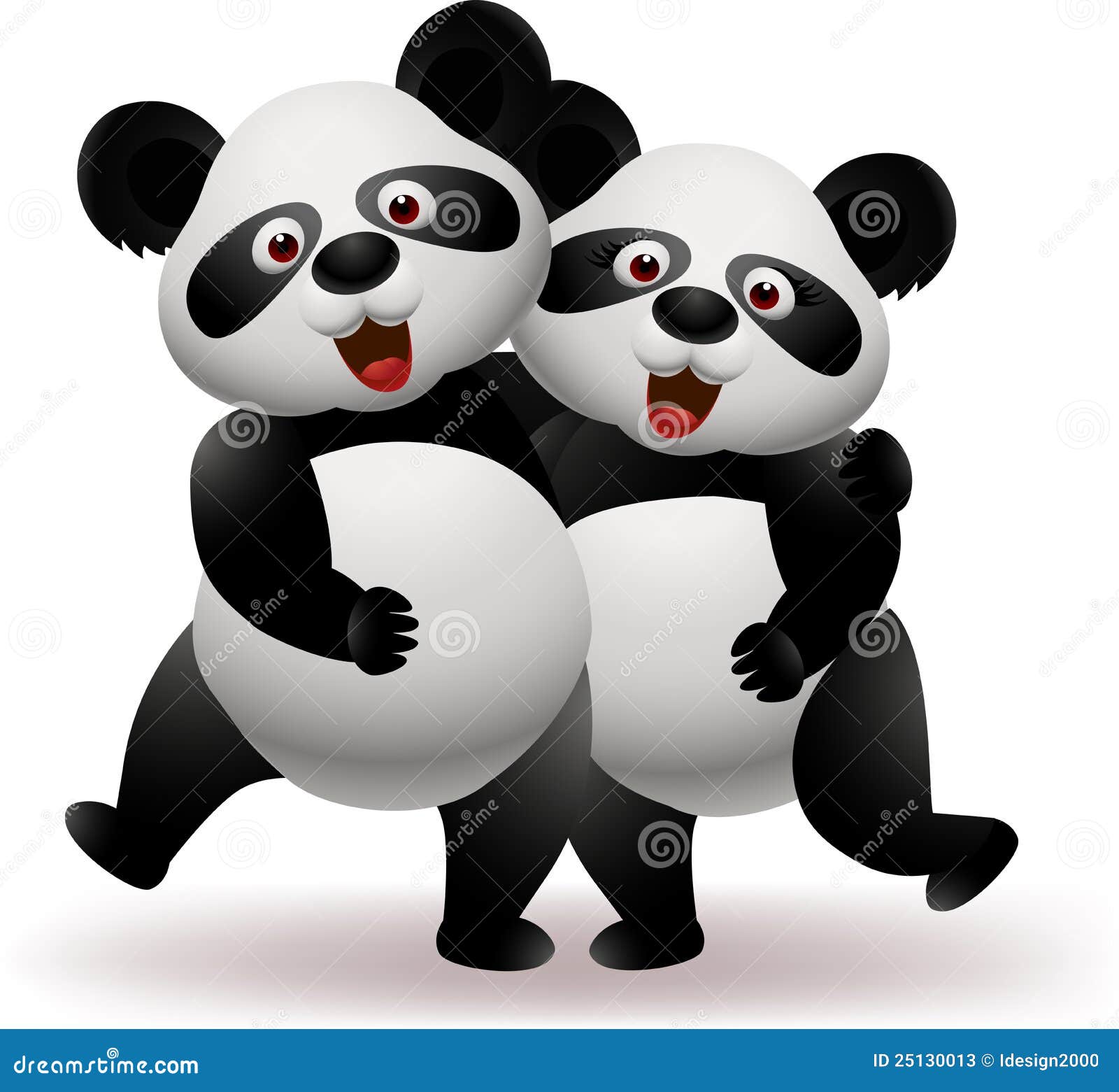 25 Terbaru Gambar Animasi Panda  Couple 