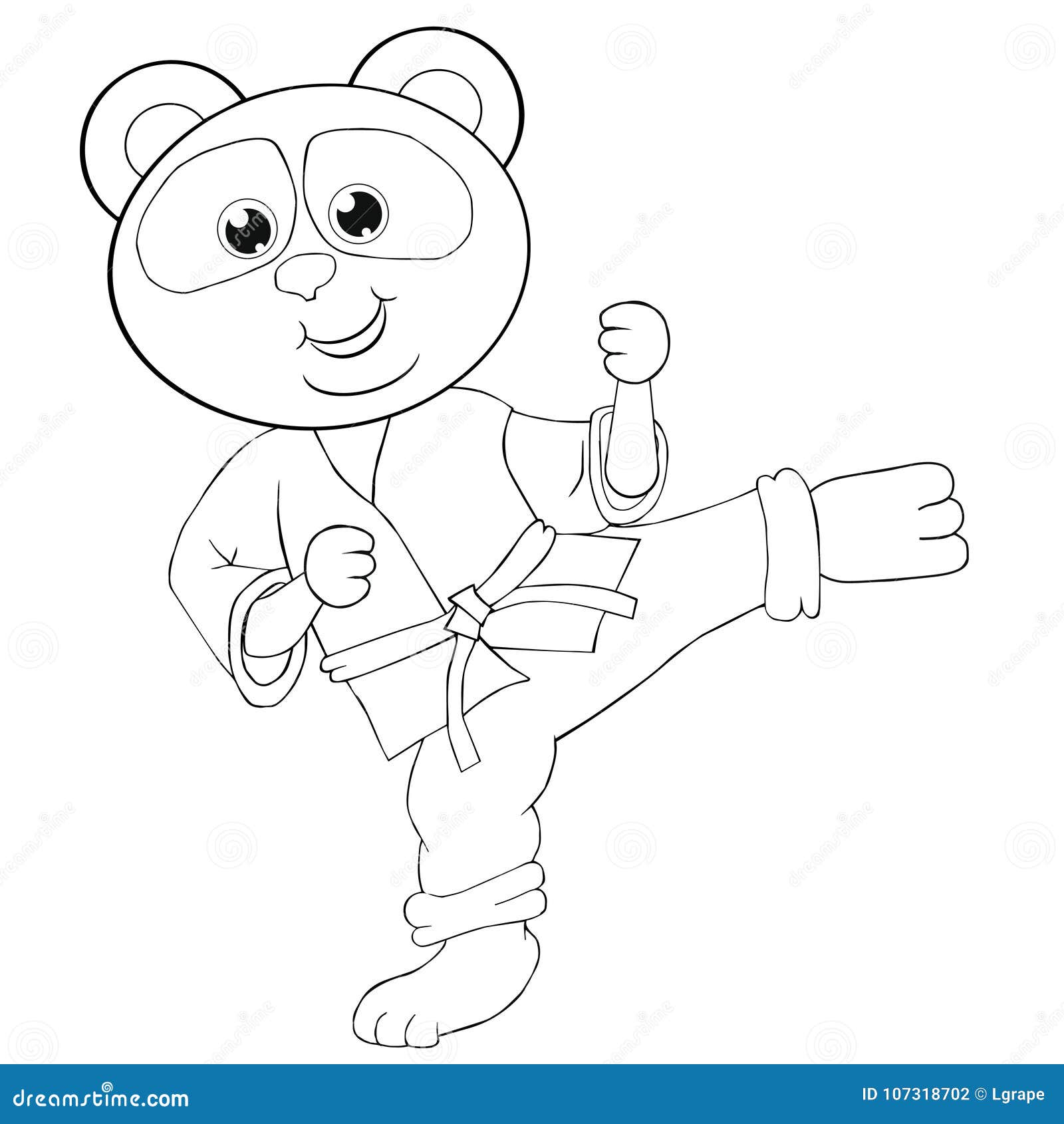 Desenhos para colorir de desenho de um panda para colorir 