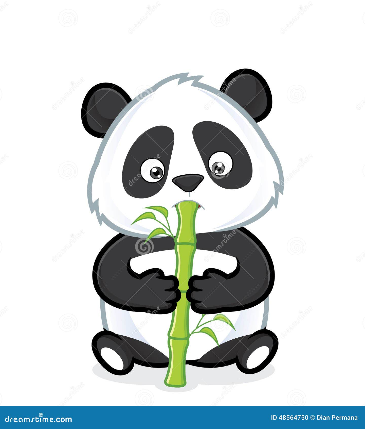 clipart panda food - photo #26