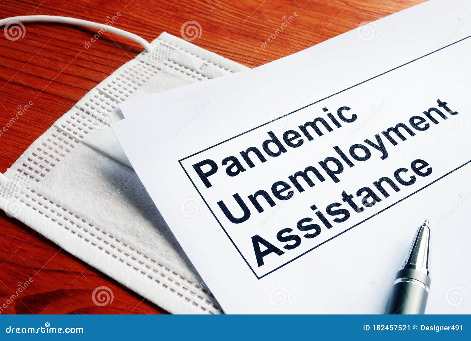pandemic unemployment assistance pua and medical mask