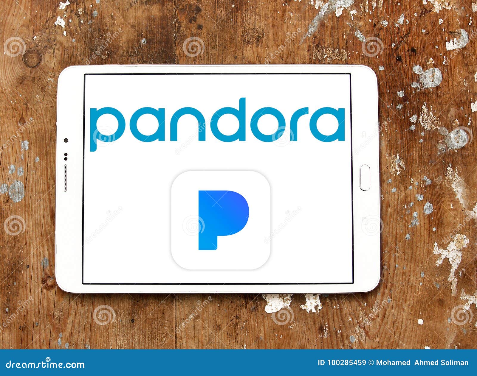 Pandora Internet Radio Logo Editorial Stock Image - Image of logotype,  internet: 100285459