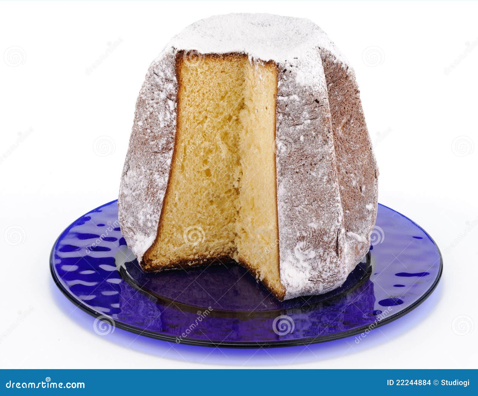 Pandoro, Typical Italian Christmas Cake Stock Photo Image of cake