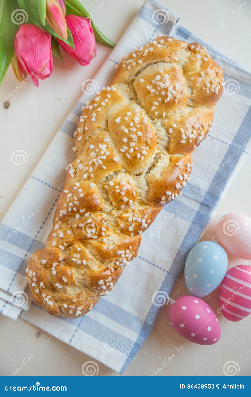 Pane Dolce Di Pasqua Del Tedesco Fotografia Stock Immagine di