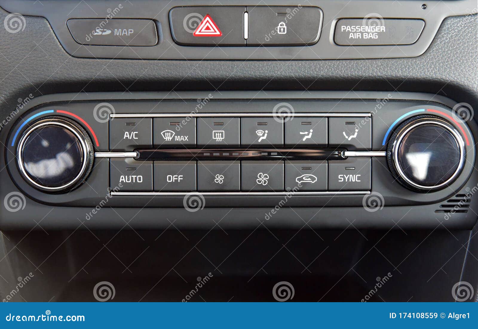 Car dashboard controls new arrivals