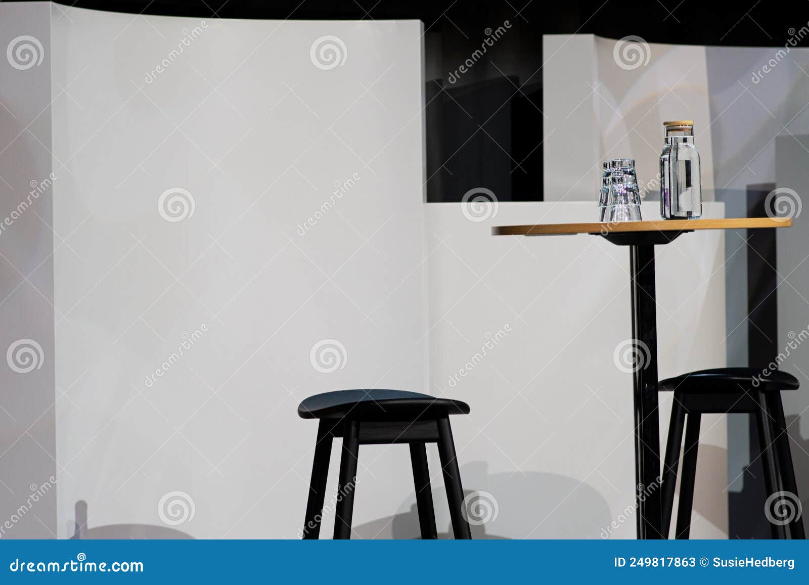 Panel Discussion Set Up at Conference Stock Image - Image of workshop