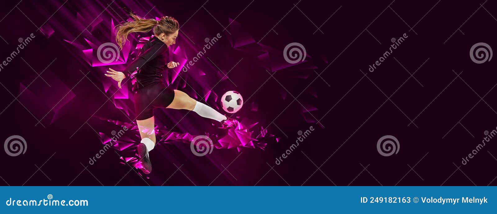 Folheto De Modelo De Jogo De Futebol Futebol Feminino