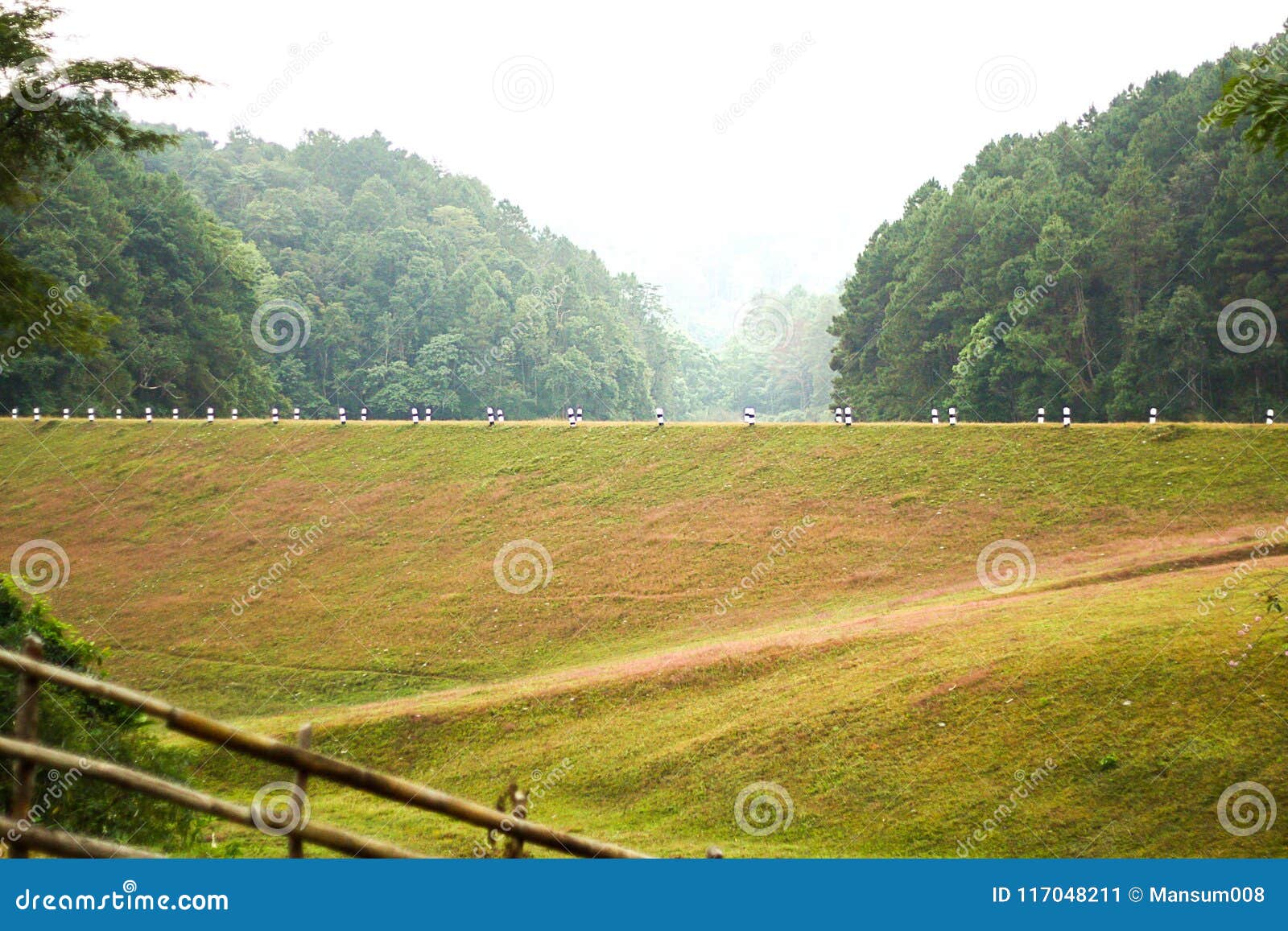 Pang Ung Mae Hong Son, Thailand. Slut upp Pang Ung, Mae Hong Son, Thailand