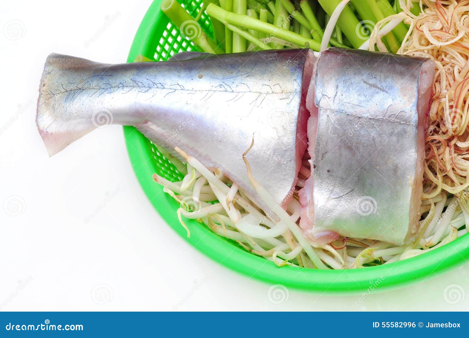Pangasius or Vietnamese Catfish Stock Photo Image of kitchen, basket