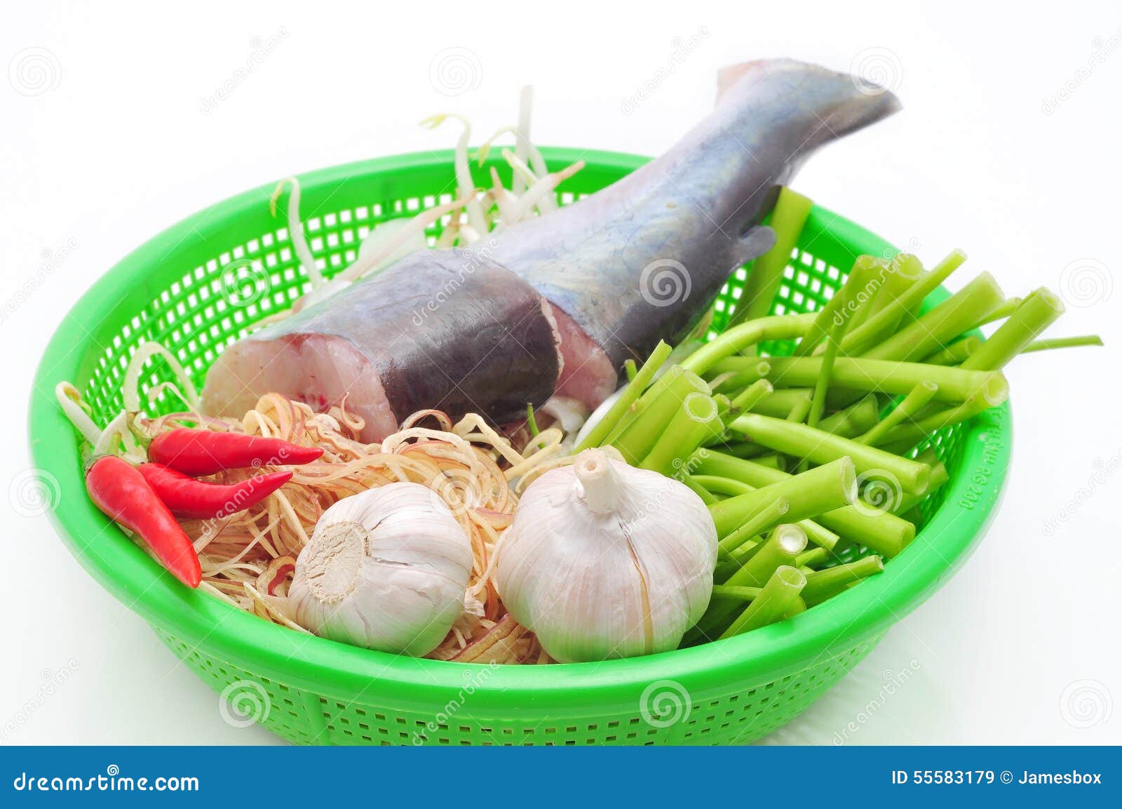 Pangasius Or Vietnamese Catfish Stock Image Image Of Board Menu