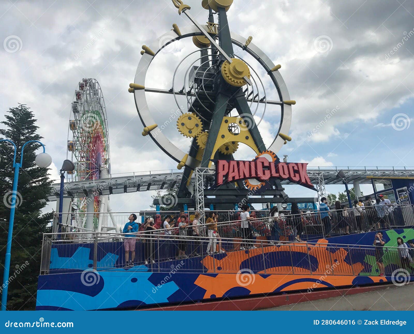 Japanese Theme Amusement Ride at FujiQ in Japan Editorial Photo Image
