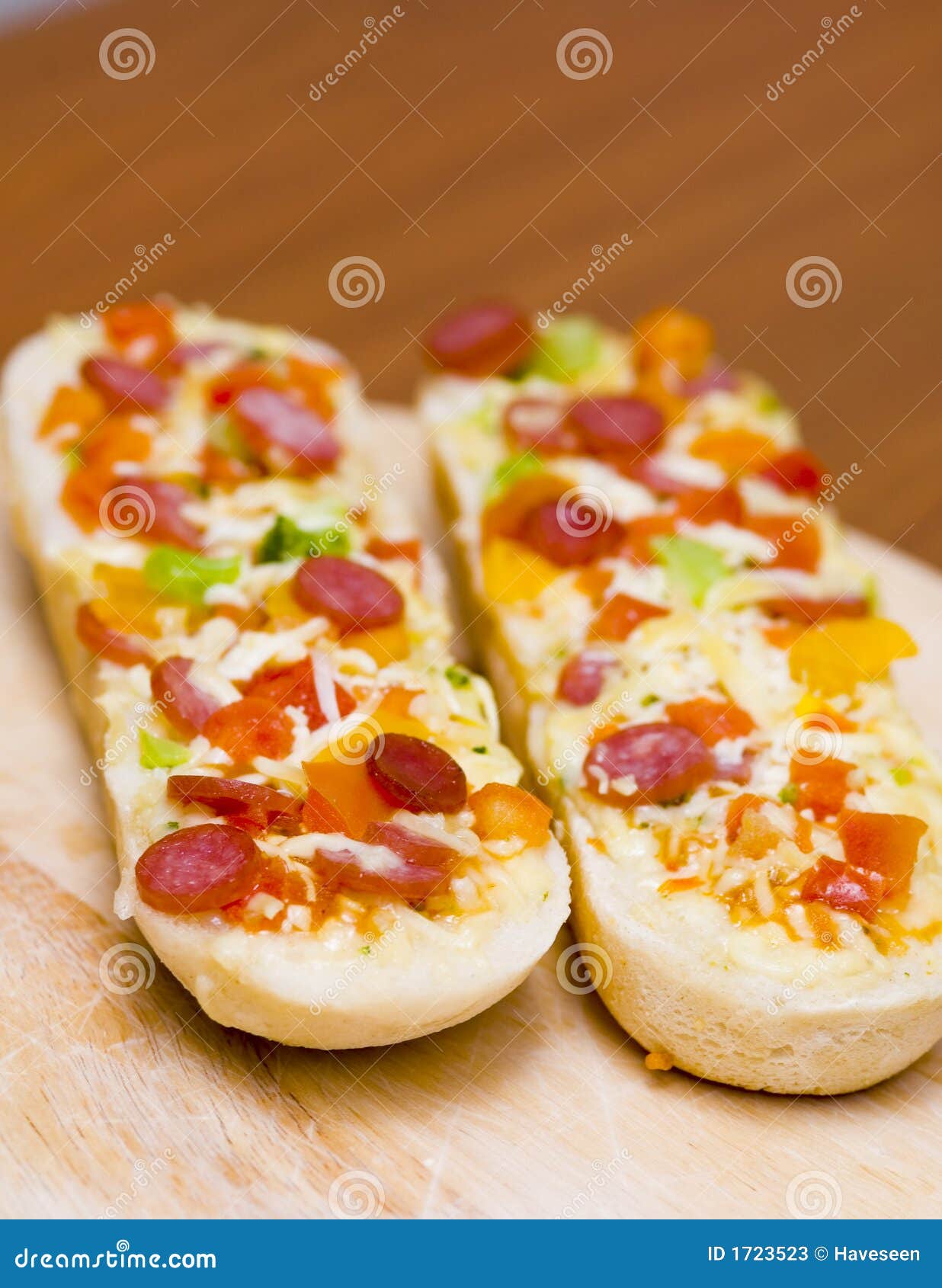 Panini stock image. Image of pepperoni, baking, snack 1723523