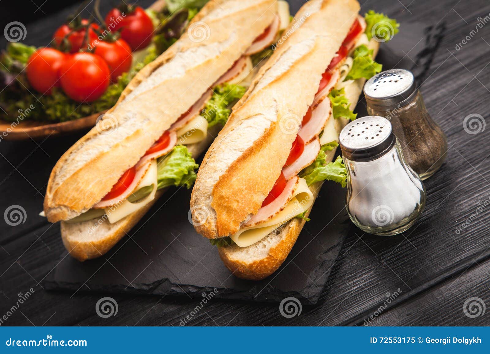 Panini grilled sandwich stock image. Image of cafe, meal 72553175