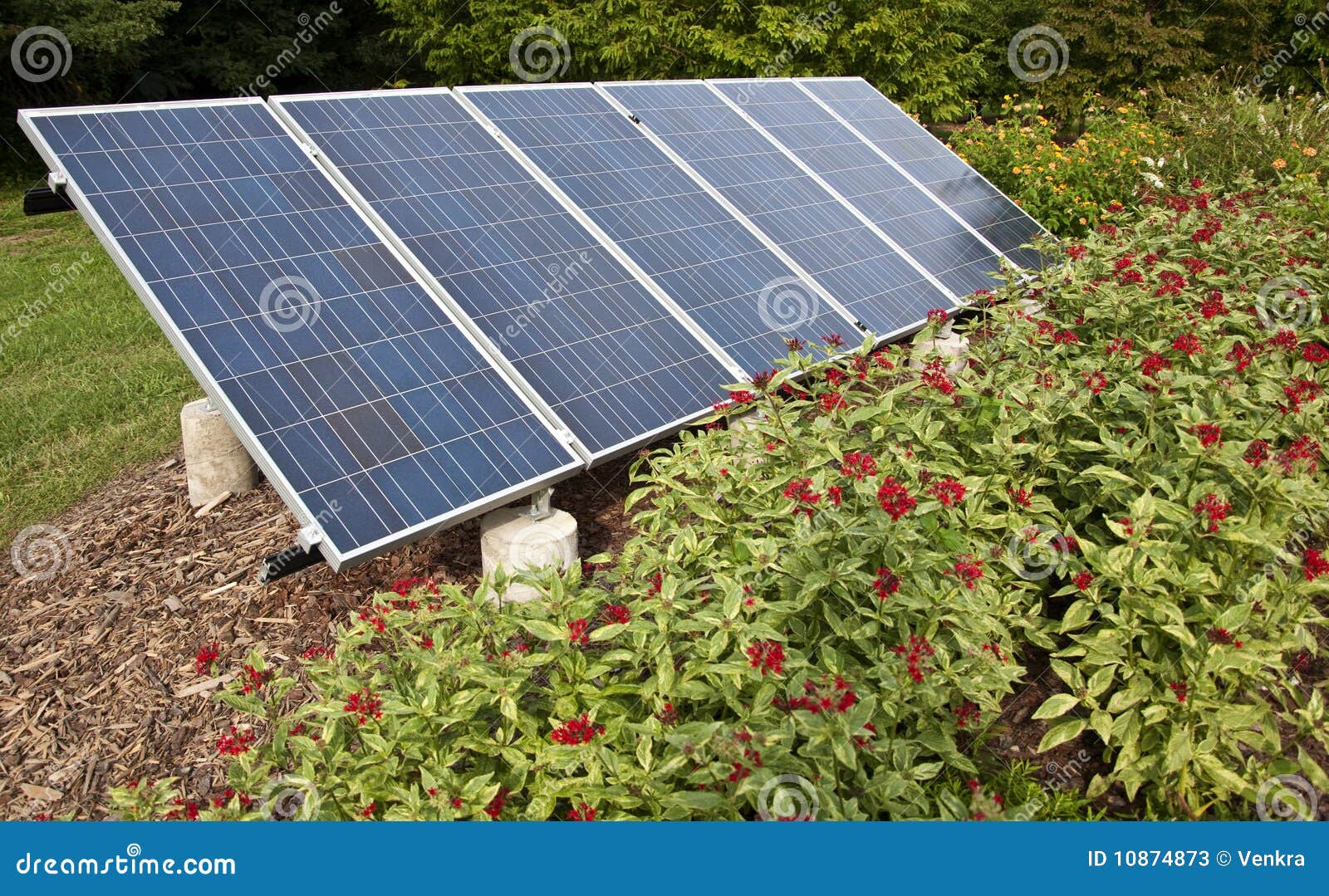 panneau solaire jardin