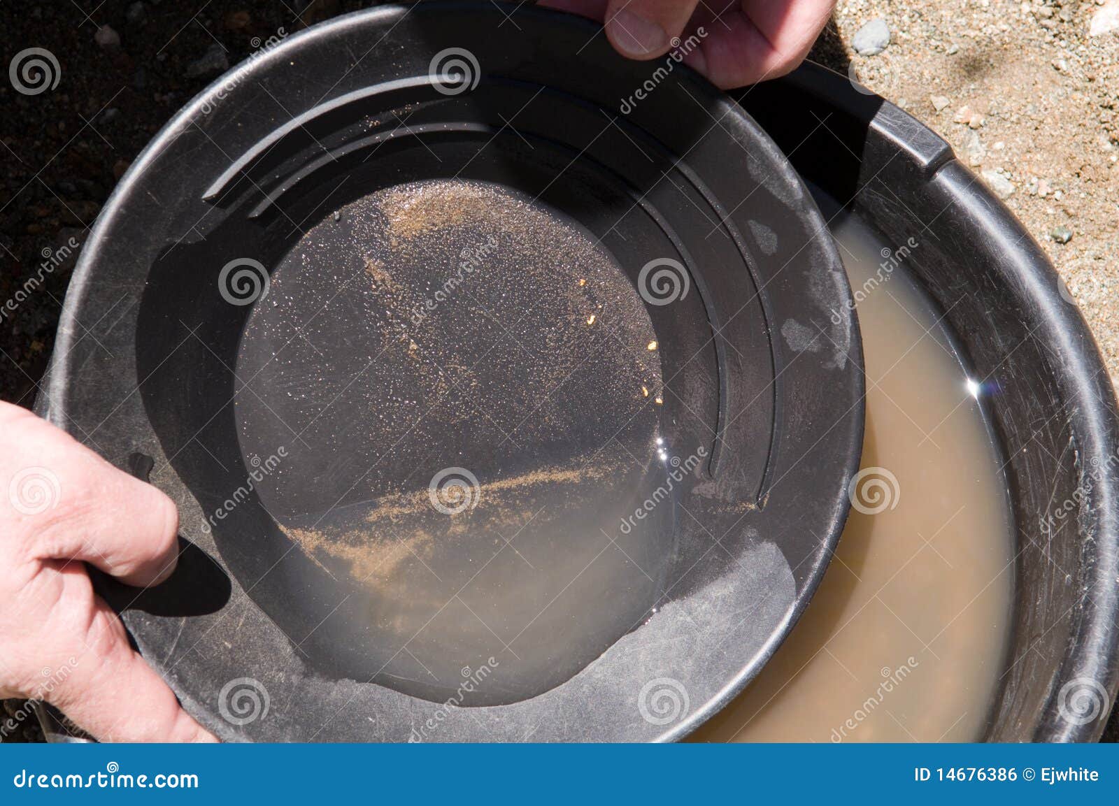 panning for gold - success!