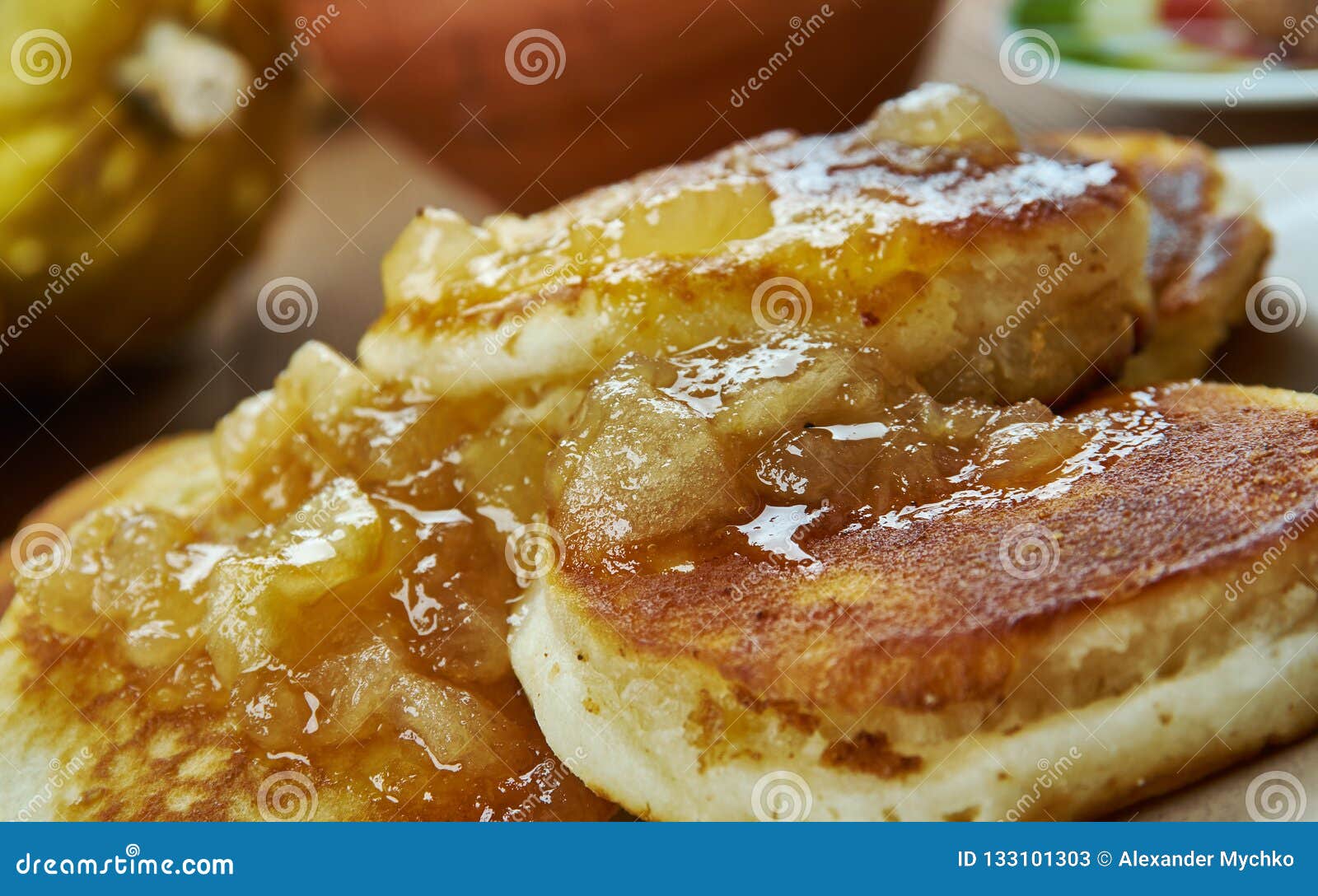 Pannkakor sueco de Jasta imagen de archivo. Imagen de dulce 133101303