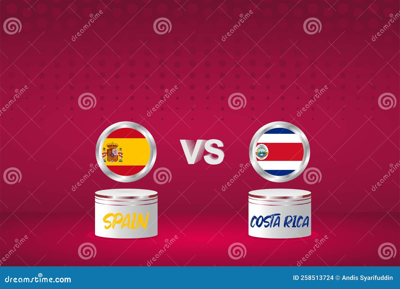 Pano De Fundo Do Pavilhão Espanha Vs Costa Rica Ilustração do Vetor -  Ilustração de fase, costela: 258513724