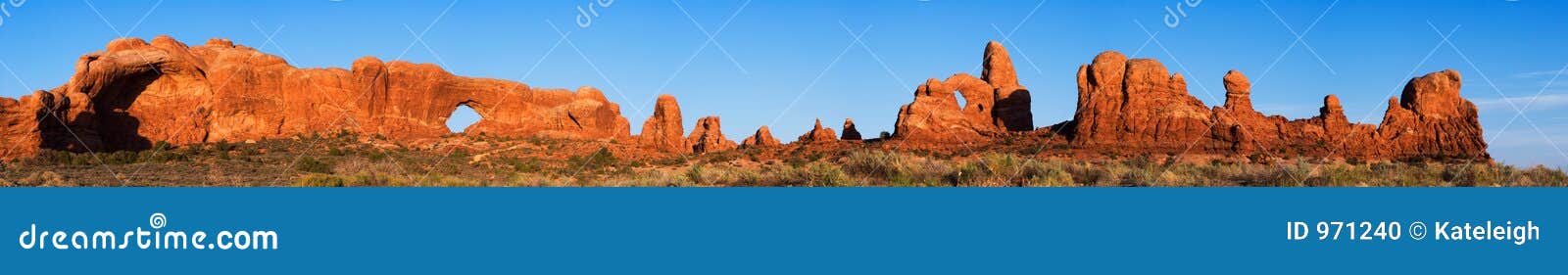 panorama of arches national