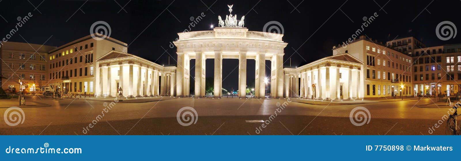 panorama brandenburg gate, berlin