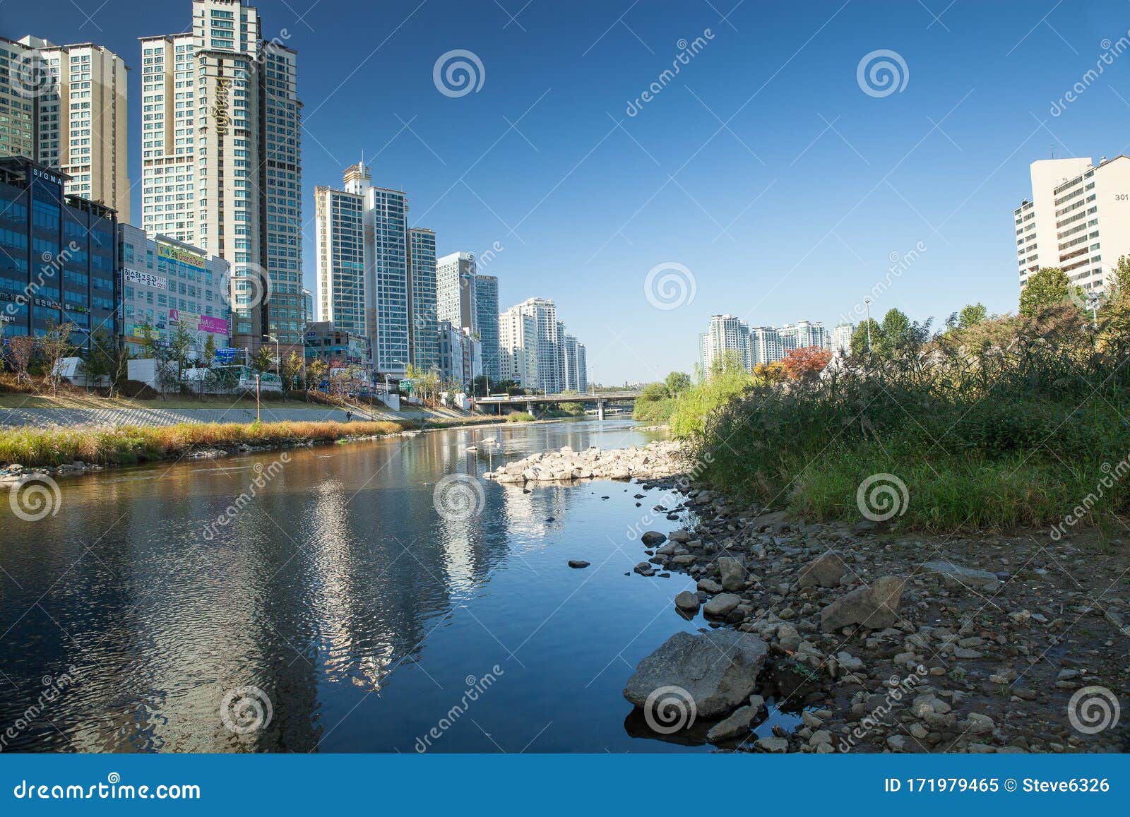 Panorama Bundang Area Seoul Capital South Korea Has Population Over M City Greater Second Largest Metropolitan 171979465 