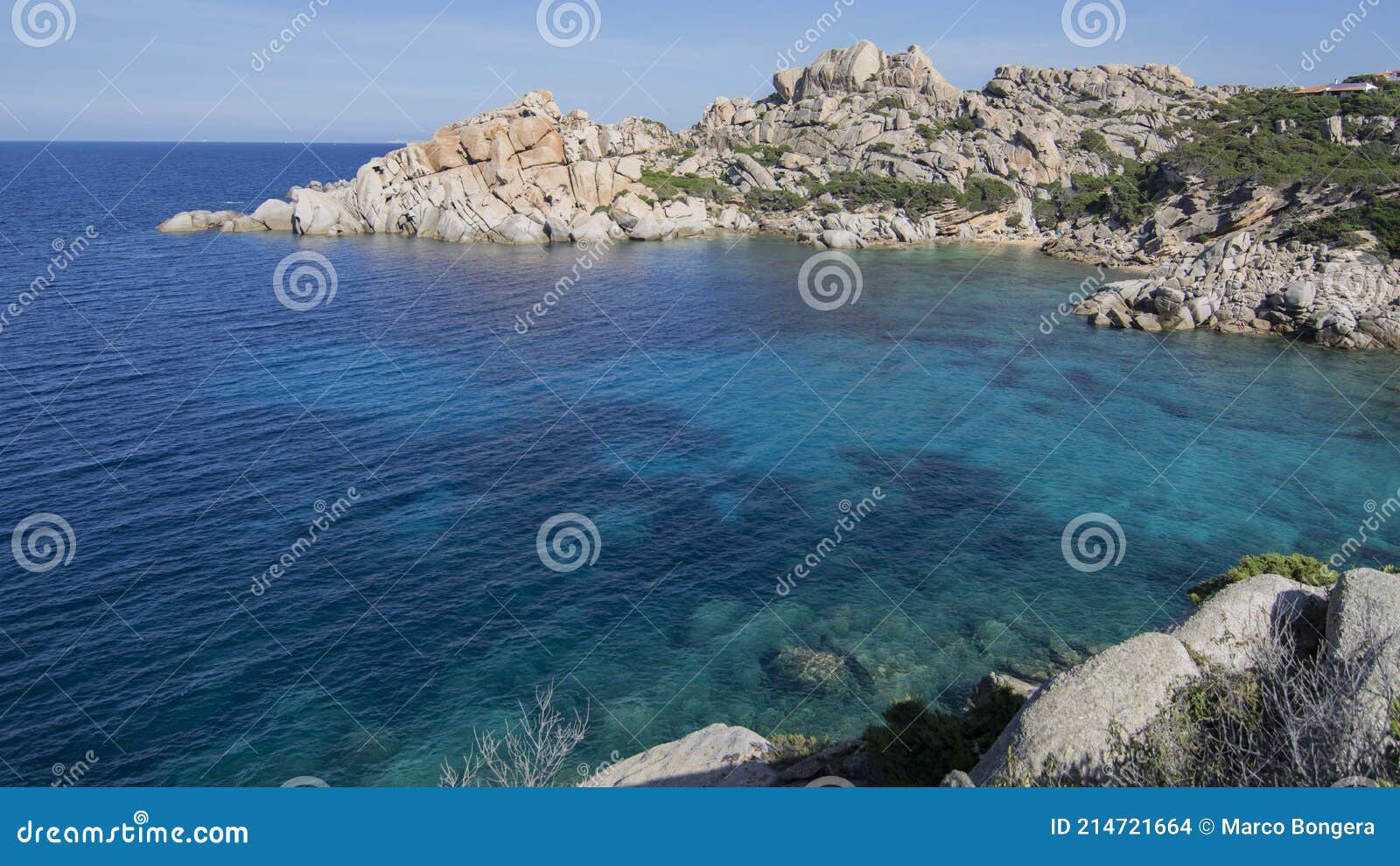 Panorama of Cala Spinosa in Sardinia Stock Photo Image of beach
