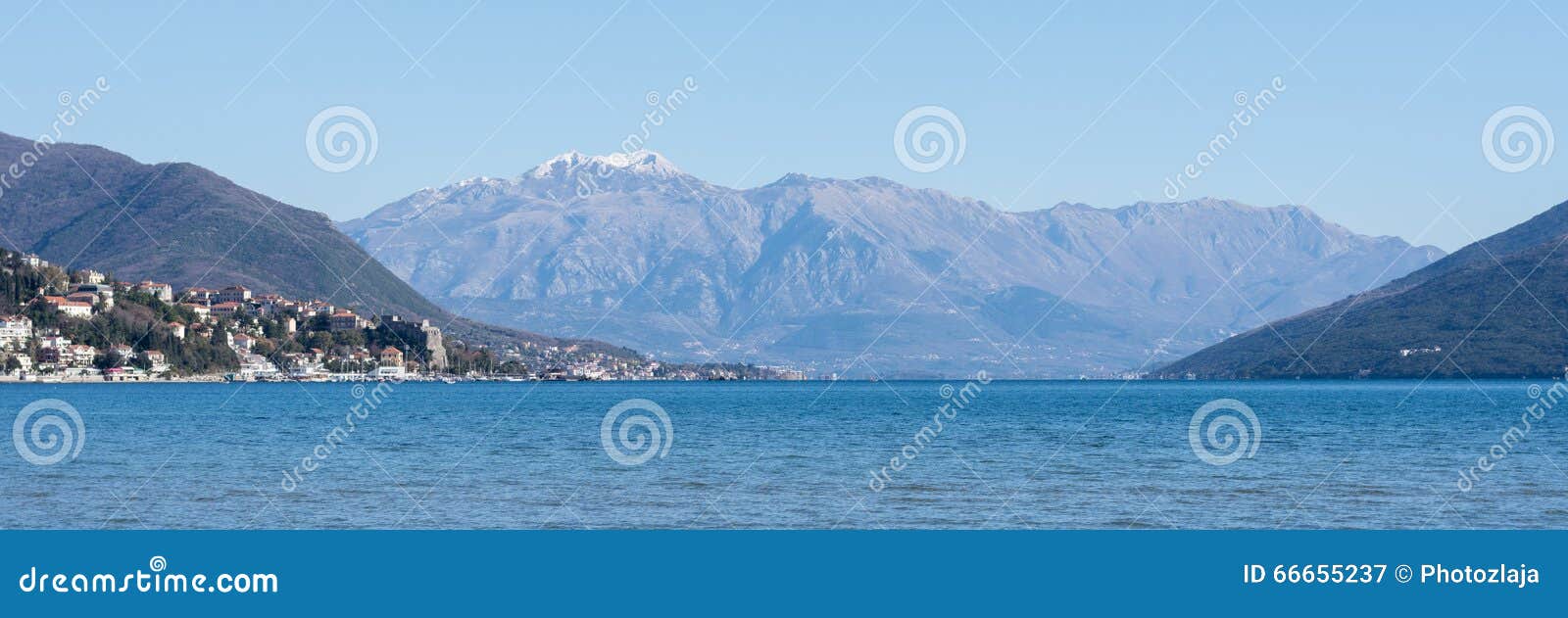 Panorama der adriatisches Seeinseln