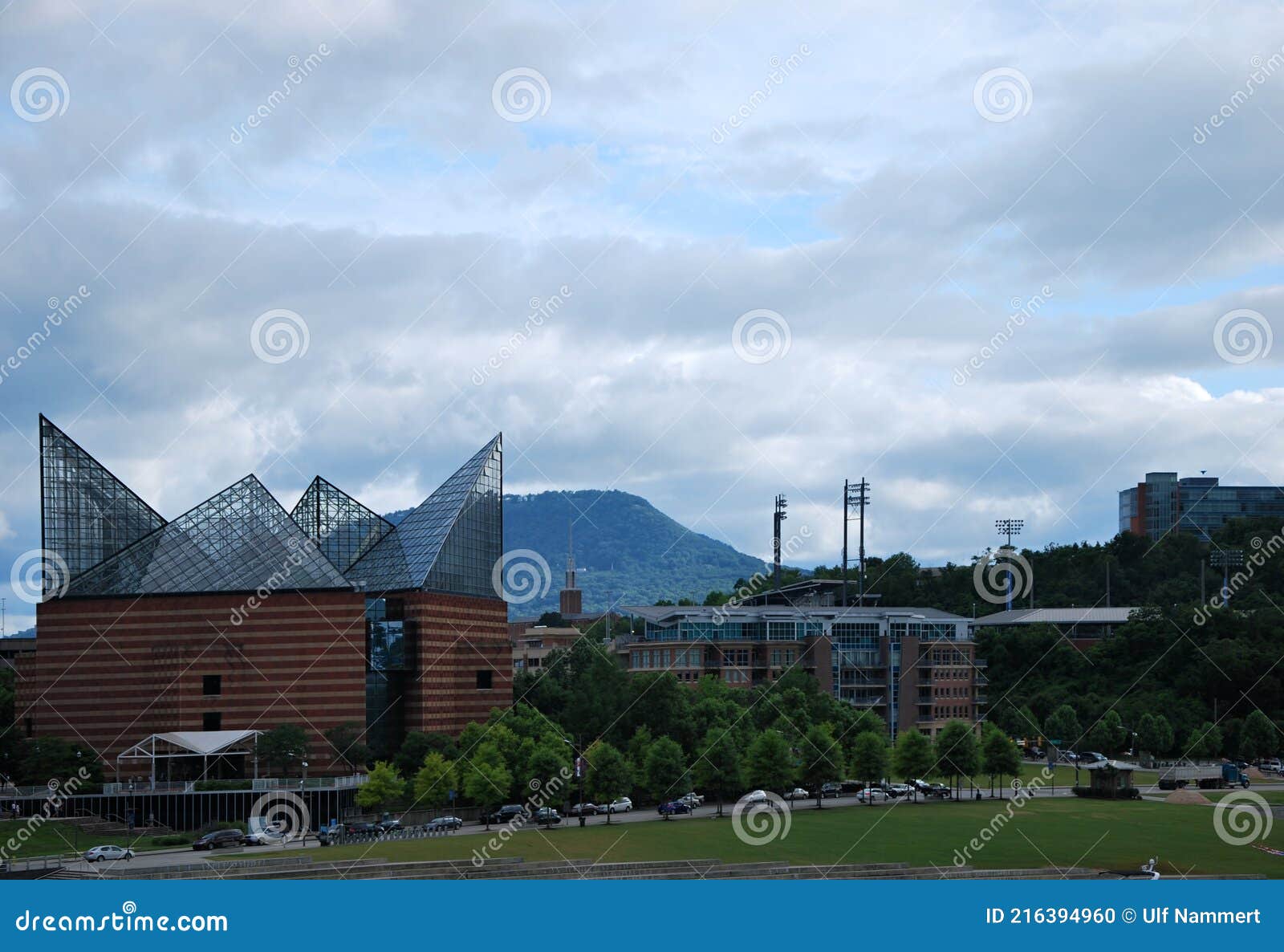 panorama of dowtown chattanooga, tennessee