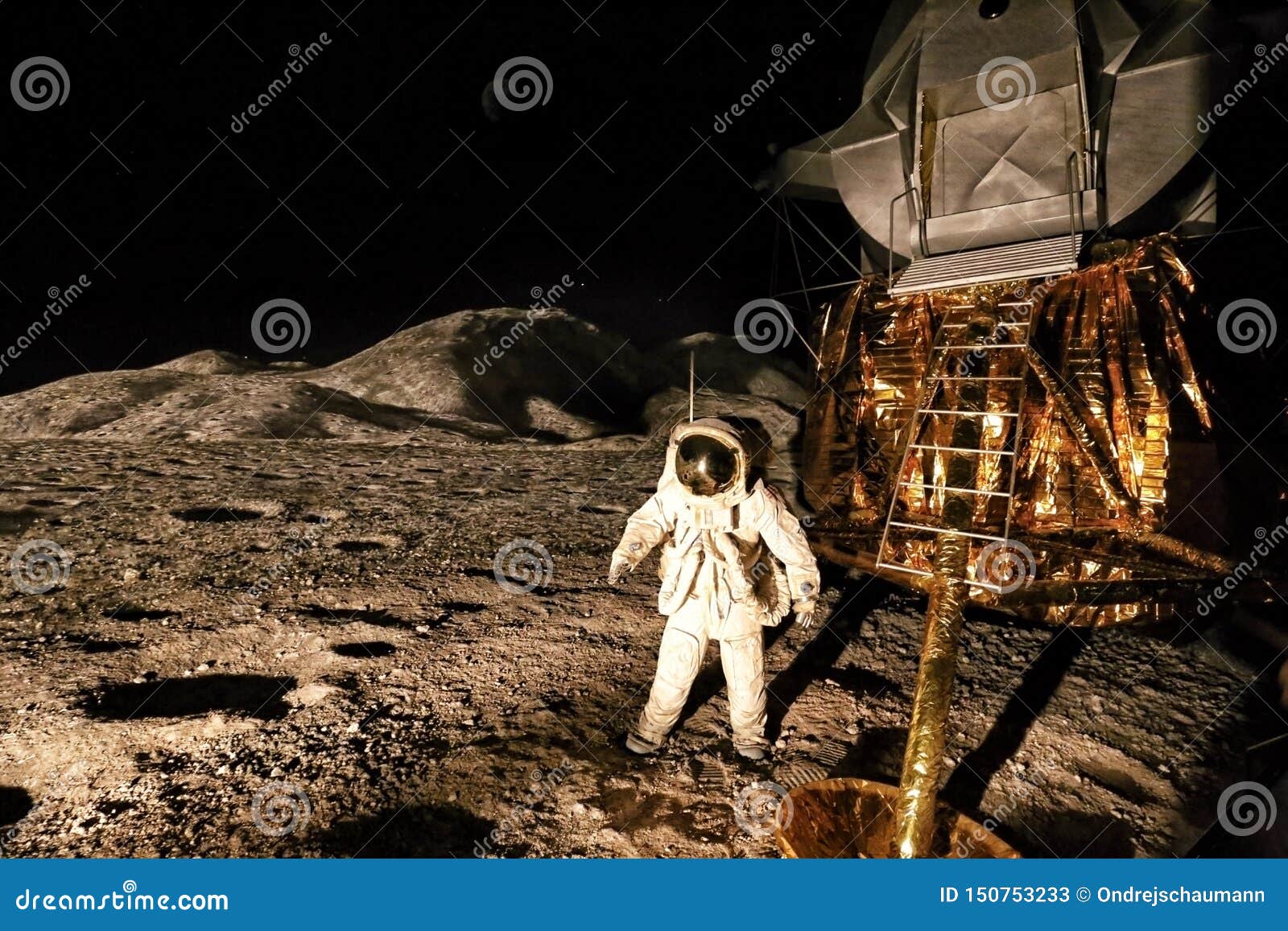 man on the moon pictures