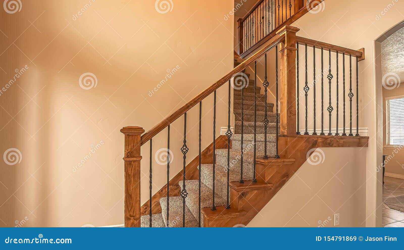 Stairs Handrail For Stairs Indoor Outdoor Steps Non-Slip Wood Stair Handrail Corridors Suitable For Loft Size:1ft / 30cm GJIF Wooden Handrail