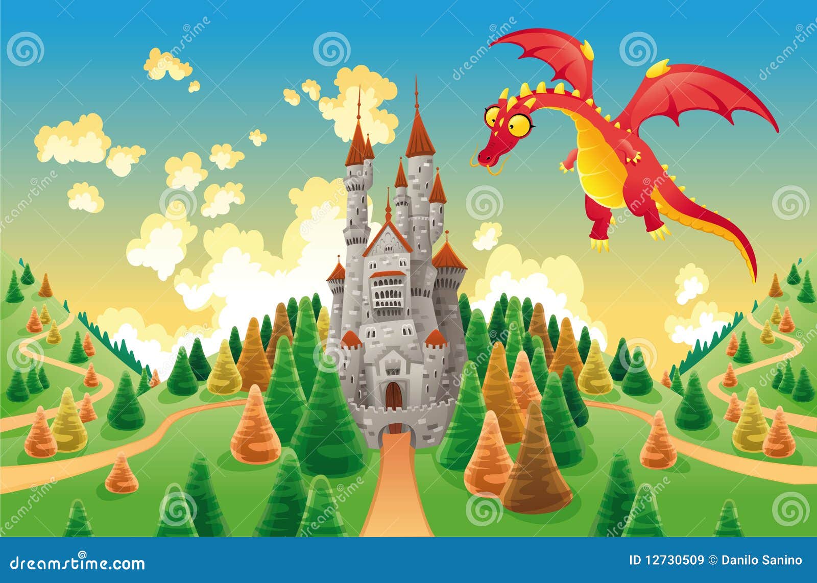 Panorama Medieval Castle Dragon Stock Illustrations 31 Panorama Medieval Castle Dragon Stock Illustrations Vectors Clipart Dreamstime