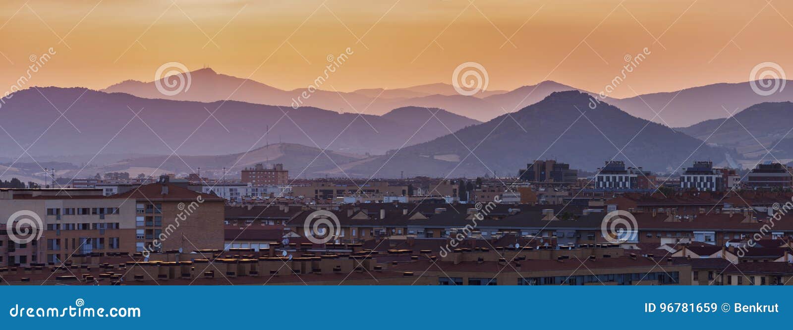 panorama of pamplona