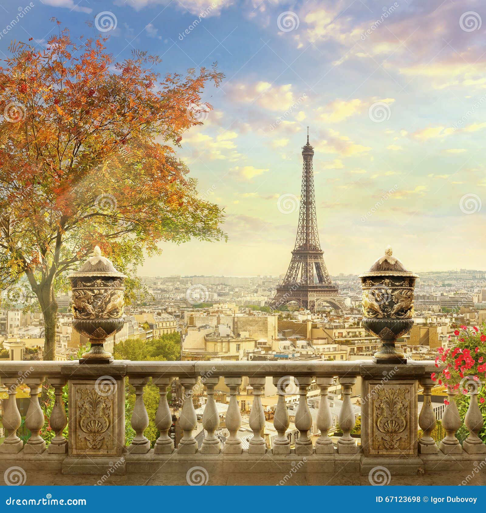 panorama of paris