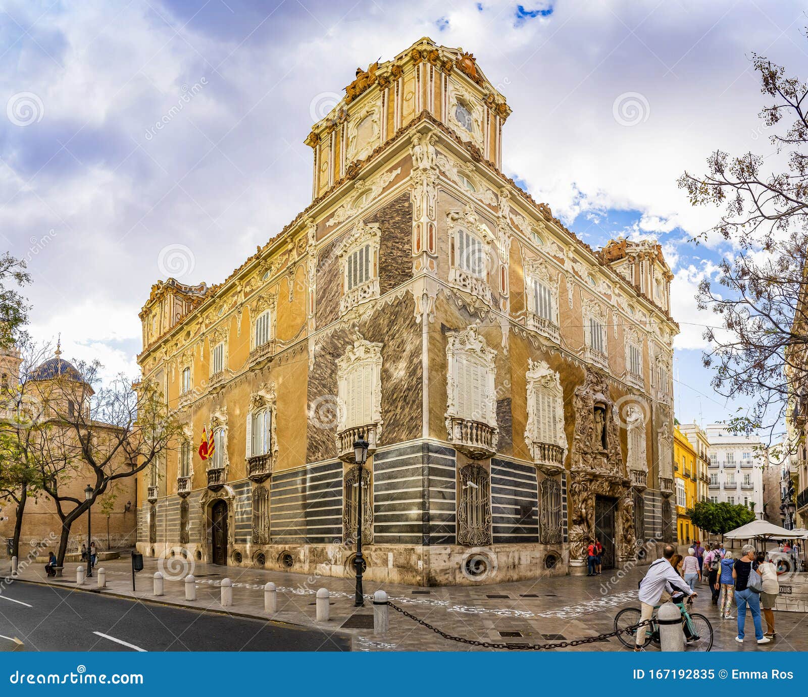 Panorama Photo Of The Beautiful Museo Nacional De Ceramica Valencia Spain Editorial Image Image Of Panorama History