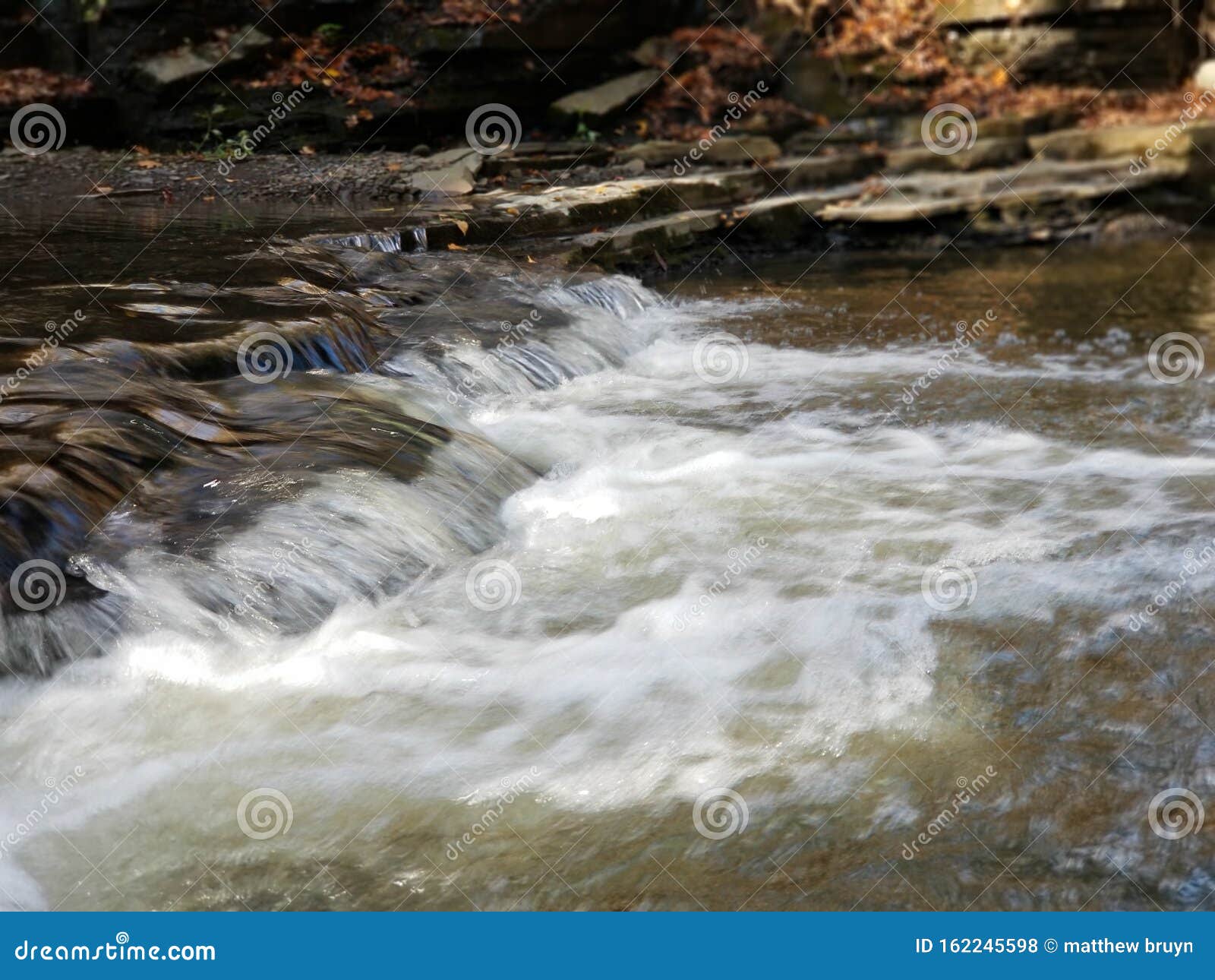 Panorama Schoharie Creek Nature Preserve Stock Photo Image of
