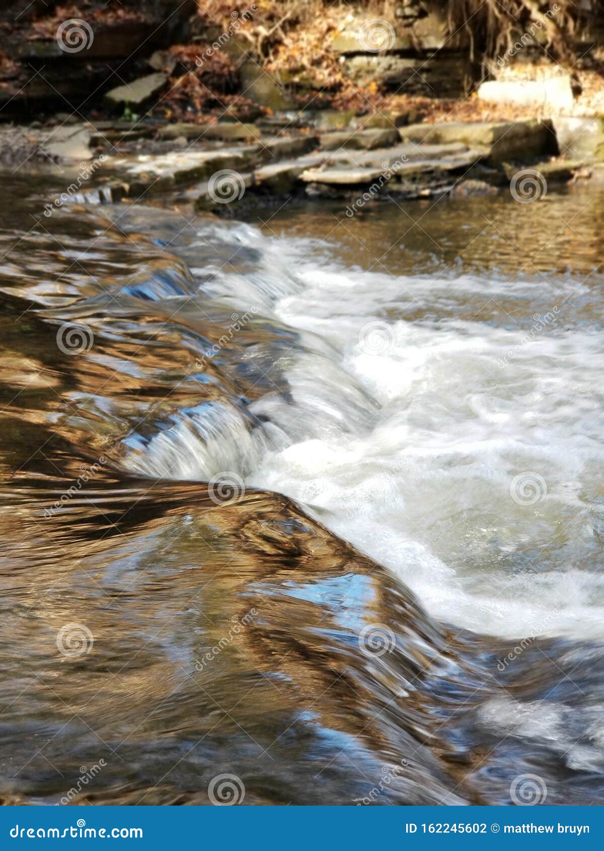 Panorama Schoharie Creek Nature Preserve Stock Photo Image of