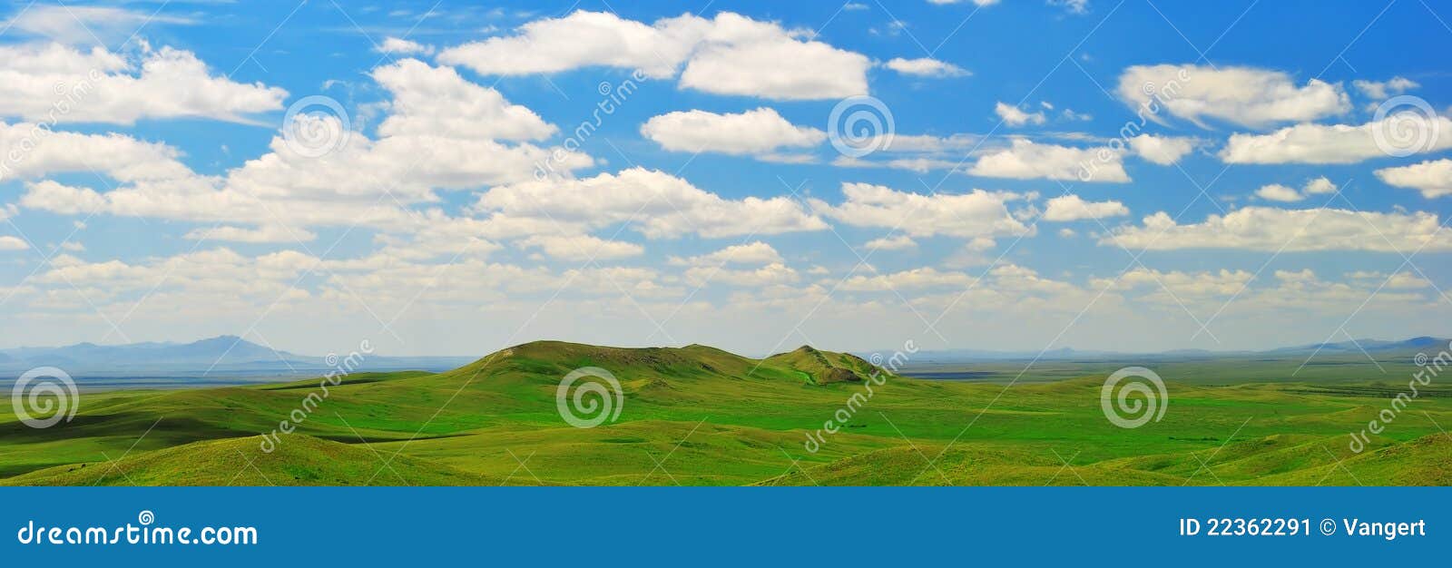 panorama of steppe