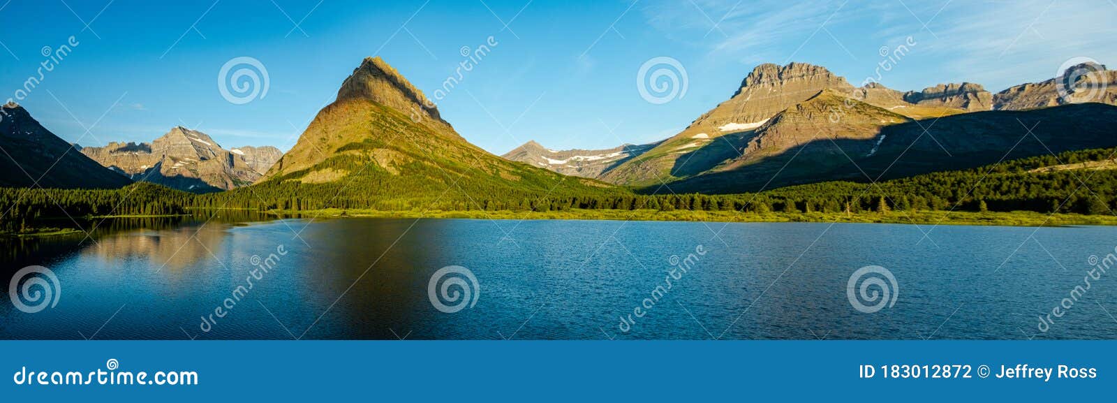 0000294_panorama of swiftcurrent lake, mount gould and mount wilbur - glacier national park, montana 2573
