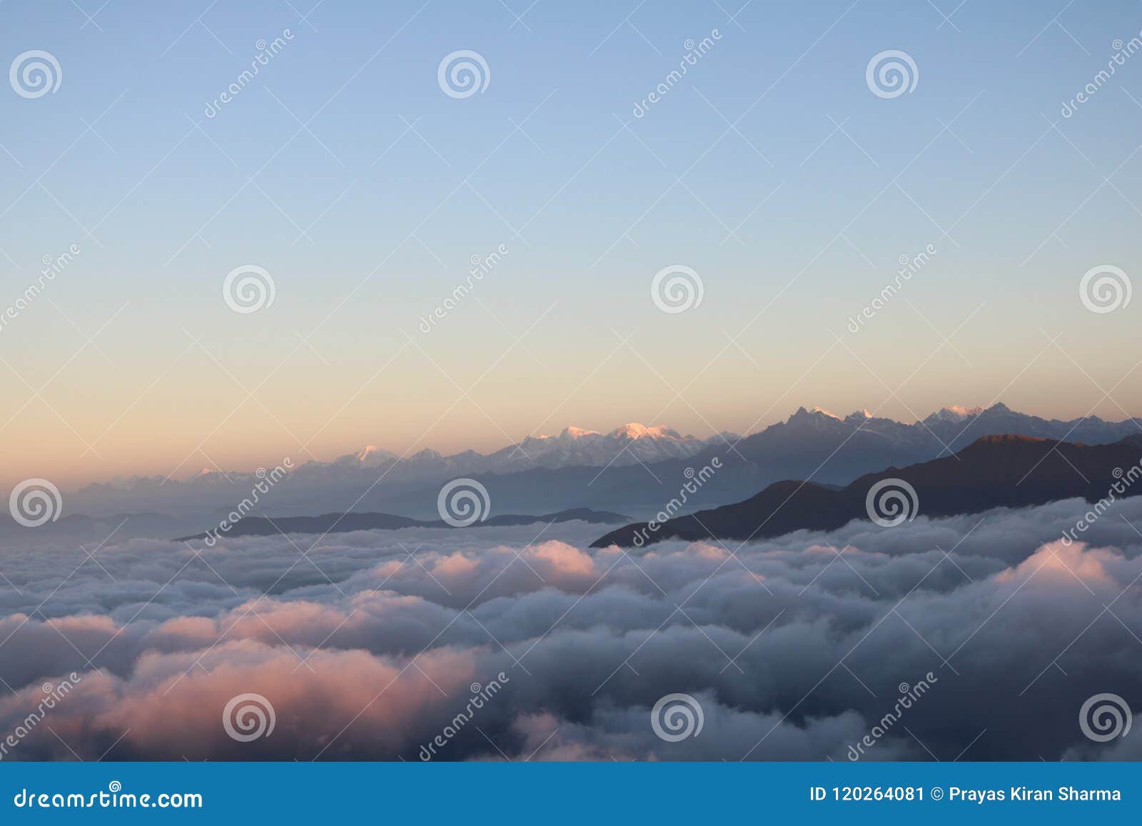 panoramic mountain and snow covered mountain view from mountain flight