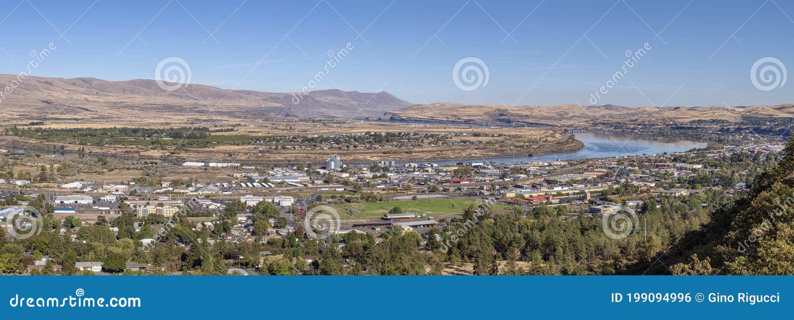 THE DALLES, OREGON Sign For A Big K Kmart Retail Store. Kmart, Owned