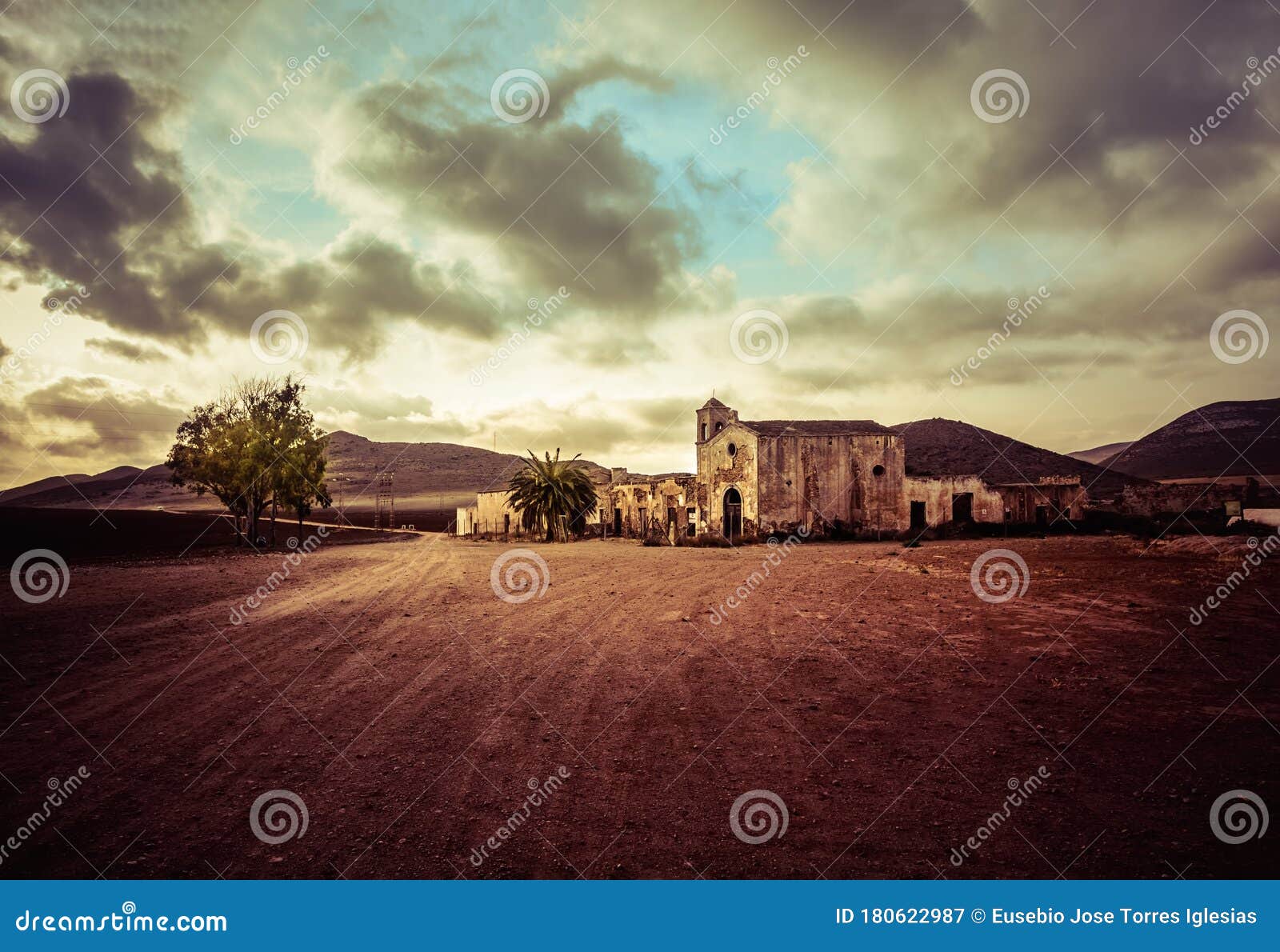 panoramic view of the friar`s farmhouse