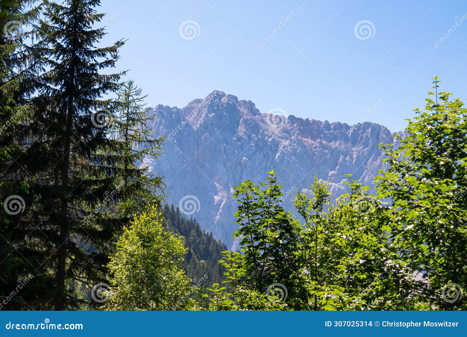 bodental - panoramic view of majestic mountain ridges of karawanks in bodental, carinthia, austria
