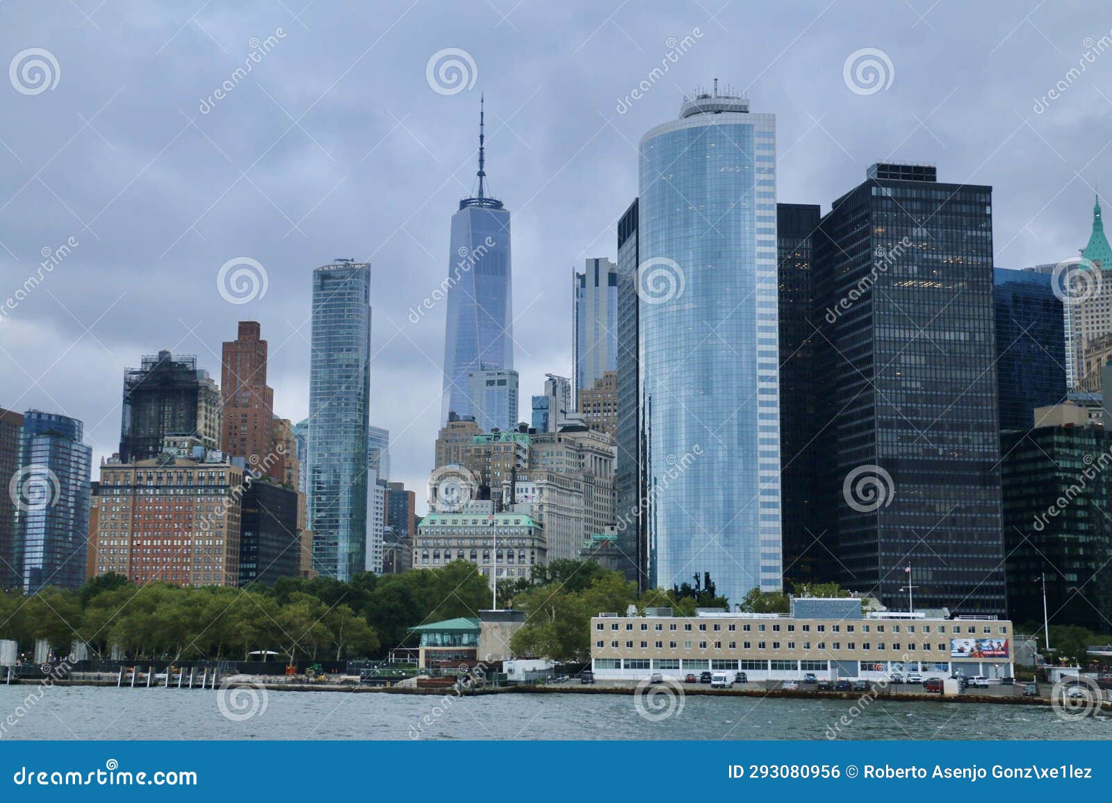 panoramic view of new york city in a high-rise competition.