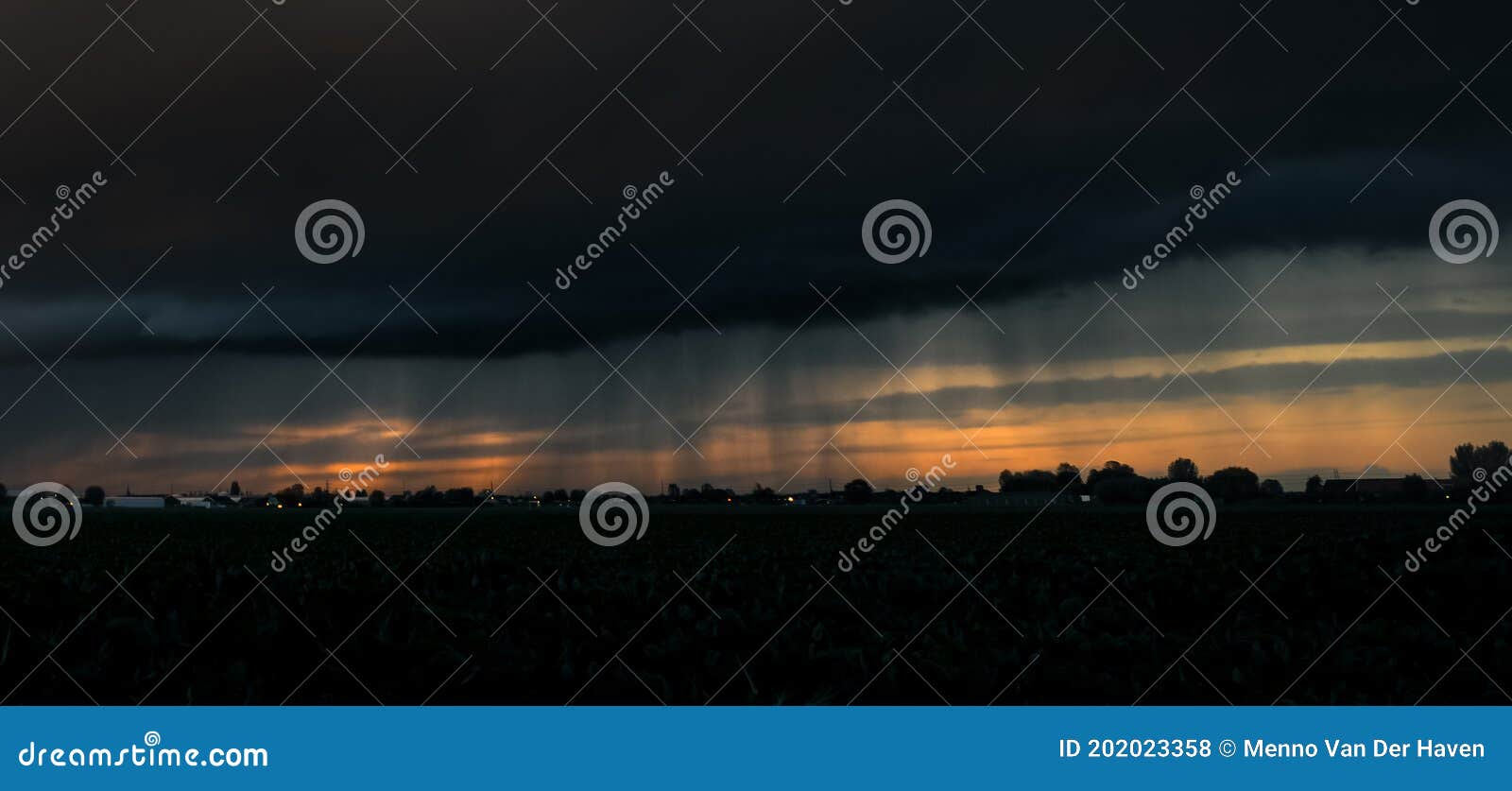 Rain Streaks Falling from a Storm Cloud Stock Photo Image of outdoor