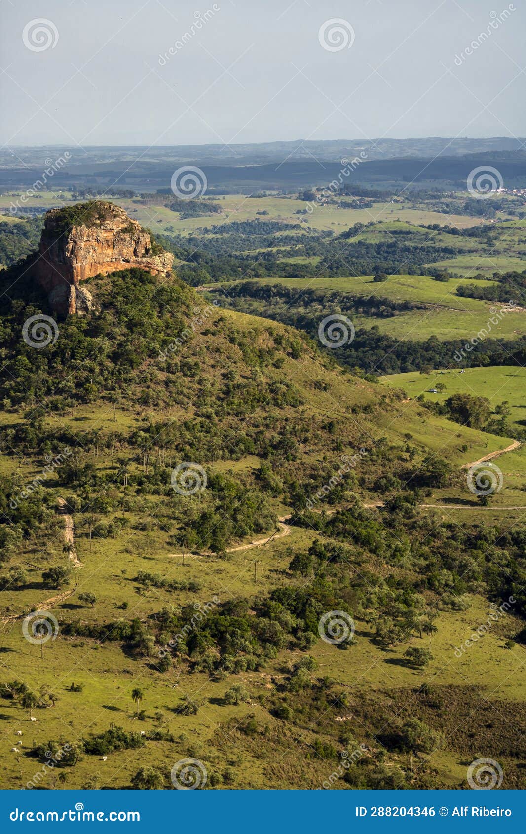 panoramic view of three stones mount da indio stone