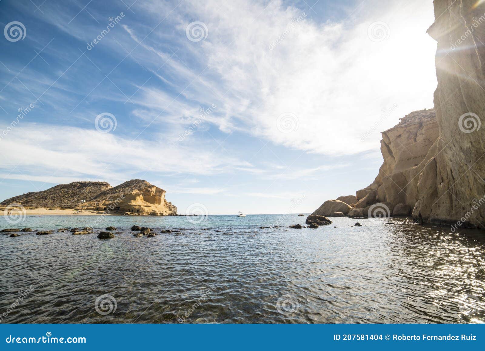 panoramica de los cocedores beach, spain