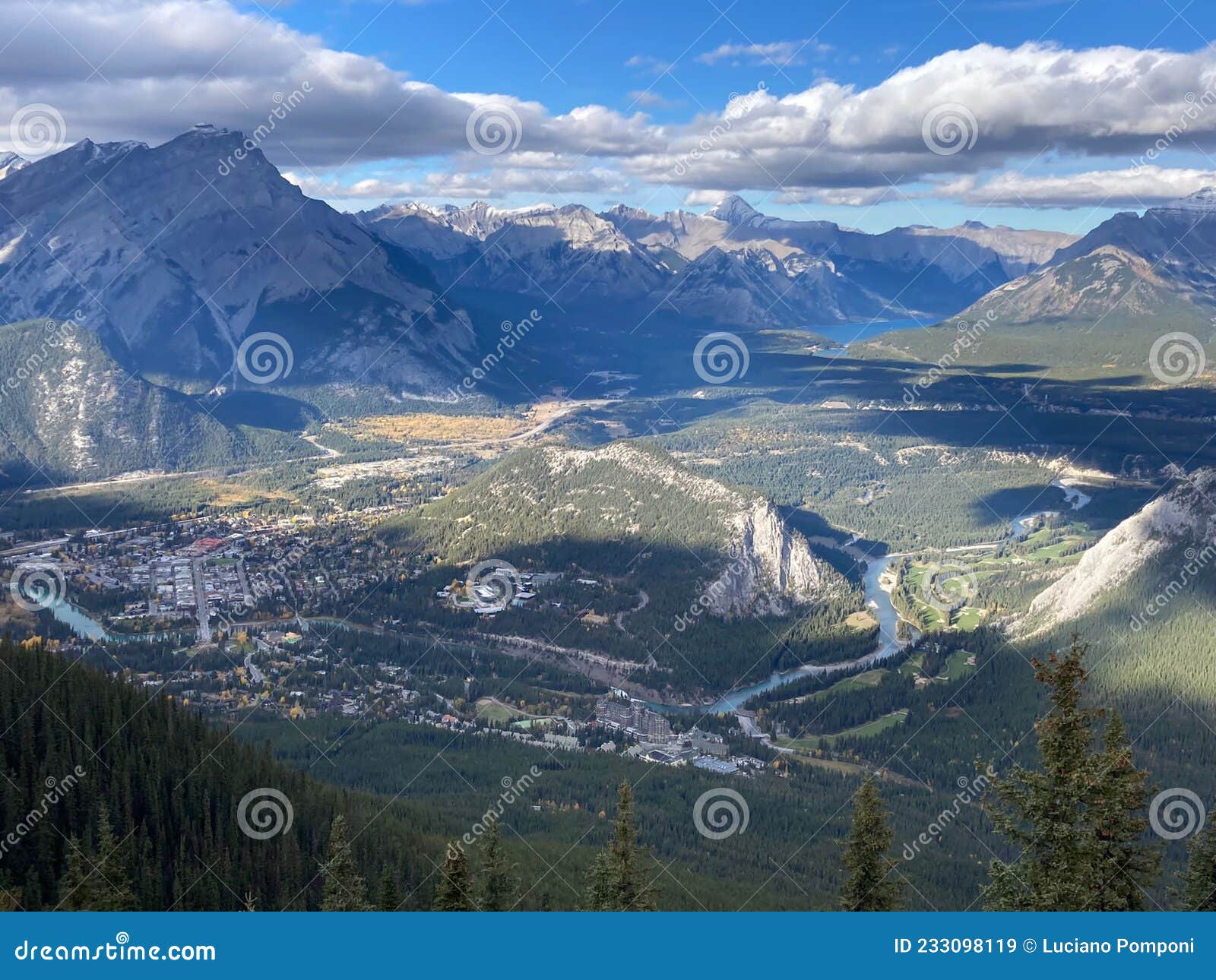 panoramica view of alberta canada