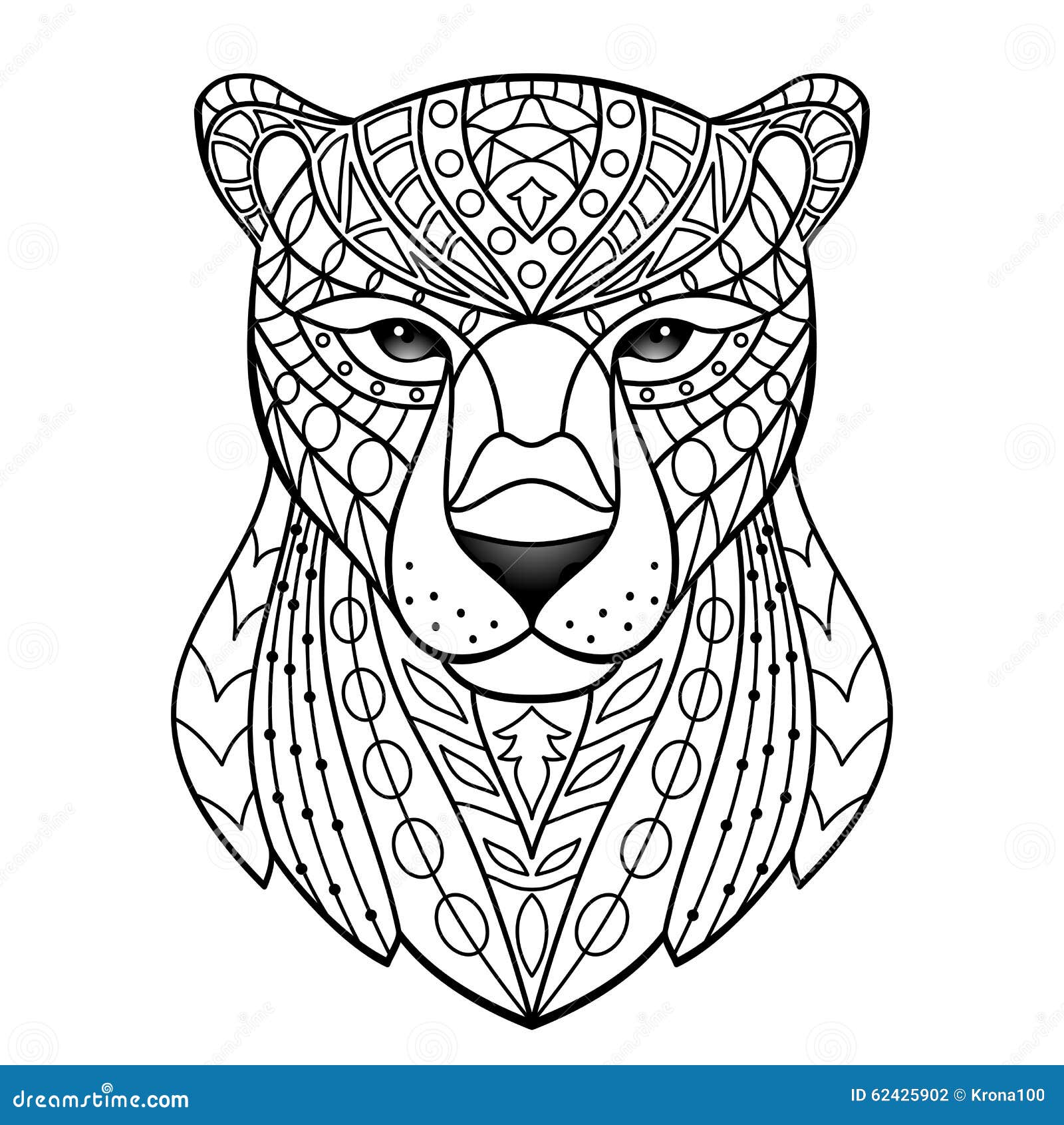 Zwarte Panter Kleurplaat Coloriage Cougar Ou Puma Ou Lion Des