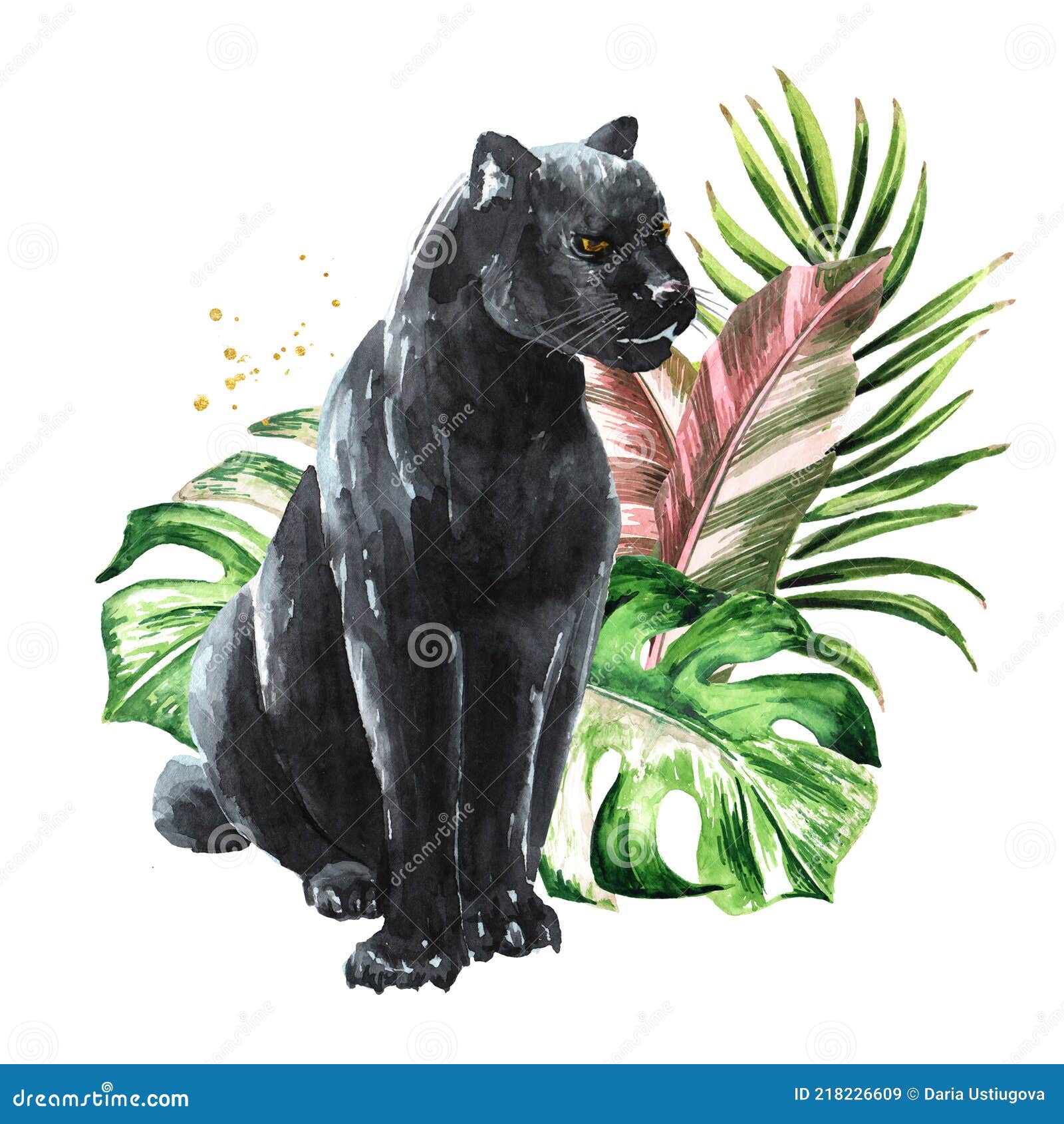 Pantera Negra O Jaguar Con Hojas Exóticas Tropicales O Selváticas Acuarela Dibujo a Mano Ilustración Aislado Sobre Fondo Blanco Stock de ilustración - Ilustración de furioso, jaguar: 218226609 Pantera Negra O Jaguar Con Hojas Exóticas Tropicales O Selváticas Acuarela Dibujo a Mano Ilustración Aislado Sobre Fondo Blanco Stock de ilustración - Ilustración de furioso, jaguar: 218226609