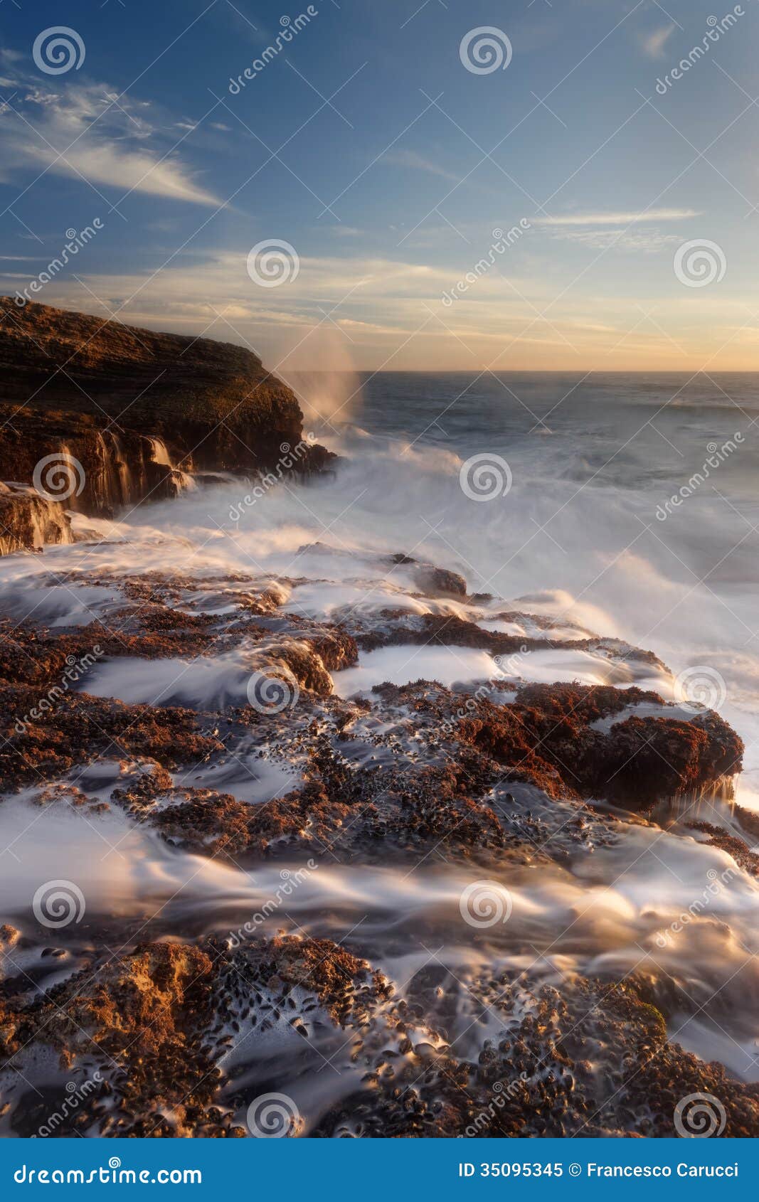 Panther Beach stock image. Image of america, rocks, pool 35095345