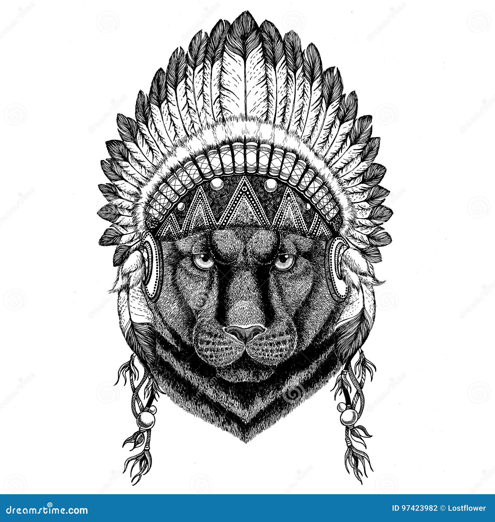 tribal puma