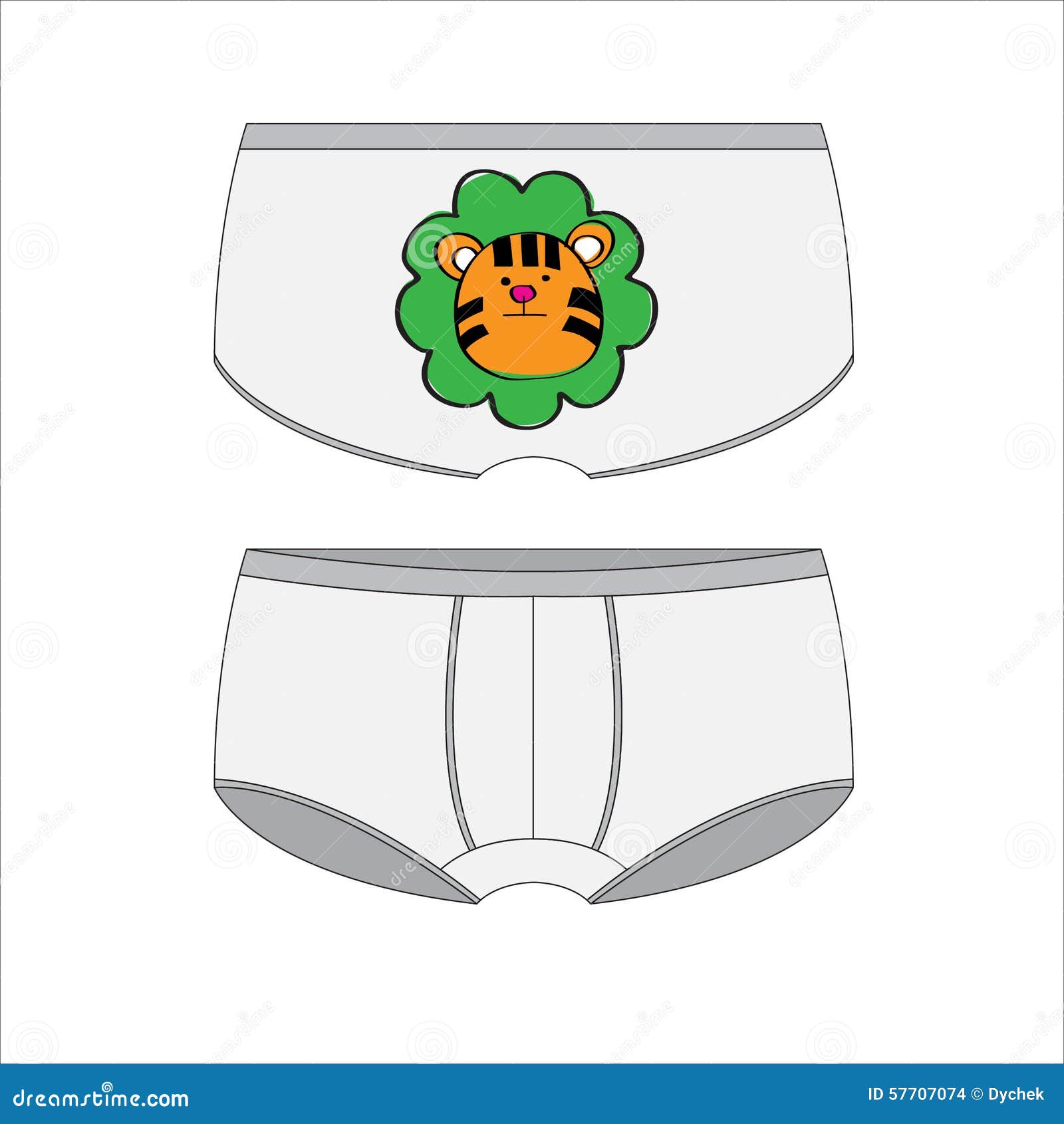 Tiger Underwear Stock Illustrations – 46 Tiger Underwear Stock